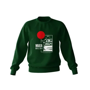 Bluza Mazda Miata zielona-XXL - Odzież do sportów motorowych - miniaturka - grafika 1