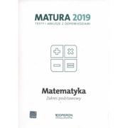 Materiały pomocnicze dla uczniów - Orlińska Marzena Matematyka Matura 2019 Testy i arkusze Zakres podstawowy - miniaturka - grafika 1