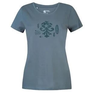 Koszulka damska Rafiki Akiyo Rozmiar: L / Kolor: ciemnoszary - Koszulki sportowe damskie - miniaturka - grafika 1