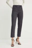 Spodnie damskie - Patrizia Pepe jeansy damskie high waist - miniaturka - grafika 1