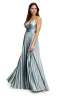 Sukienki - Vera Mont Vera Mont Sukienka damska 8681/4025, zielona/srebrna, 44, zielony/srebrny - miniaturka - grafika 1