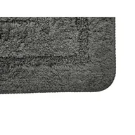 Dywaniki łazienkowe - Dywanik łazienkowy Alor 50 x 80 cm ciemnoszary - miniaturka - grafika 1