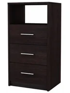 Komody - Wysoka komoda wenge E3-T38 - miniaturka - grafika 1