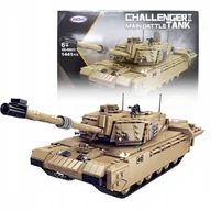 Klocki - Klocki Konstrukcyjne Czołg Challenger 2 Wojskowy Brytyjski Zestaw Militarny - miniaturka - grafika 1