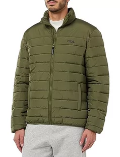 FILA Butzbach Light Padded kurtka męska, olive night, L - Kurtki męskie - miniaturka - grafika 1