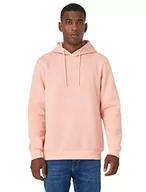 Bluzy męskie - Koton Męska bluza z kapturem, różowy (289), XXL - miniaturka - grafika 1