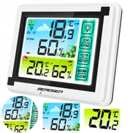 Stacje pogodowe - Stacja Pogodowa Pogodynka Bezprzewodowa Stacja Pogodowa Kolorowy Ekran - miniaturka - grafika 1