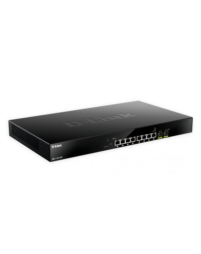 D-LINK DMS-1100-10TP 8-Port 2.5G BASE-T PoE and 2-port 10G SFP+ Smart Managed Switch