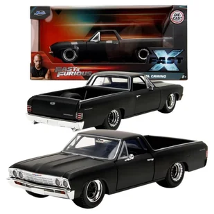 Jada Fast & Furious Szybcy I Wściekli Auto Chevrolet El Camino 1967 - Samochody i pojazdy dla dzieci - miniaturka - grafika 1