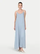 Sukienki - ONLY Sukienka letnia Charis 15337932 Niebieski Loose Fit - miniaturka - grafika 1