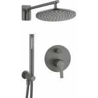 Zestawy prysznicowe - Deante Komplet podtynkowy Arnika NAC D9QP Tytan - miniaturka - grafika 1