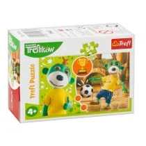 Trefl Puzzle 54 mini Wesoły świat Treflików 3 - Puzzle - miniaturka - grafika 1