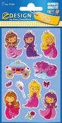 Zabawki kreatywne - Naklejki błyszczące Księżniczki - miniaturka - grafika 1