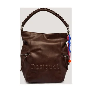 Desigual Plecak/torebka HALF LOGO ARICA - Torebki damskie - miniaturka - grafika 1