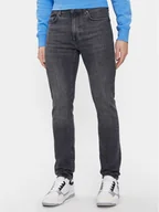 Spodnie męskie - Tommy Hilfiger Jeansy Bleecker MW0MW33965 Szary Slim Fit - miniaturka - grafika 1