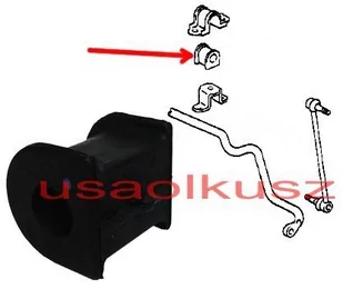 Guma tuleja stabilizatora przedniego 17mm Lexus RX300 1998-2003 - Świece zapłonowe - miniaturka - grafika 2