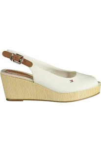 BUTY TOMMY HILFIGER BUTY DAMSKIE BIAŁE - Sandały damskie - miniaturka - grafika 1