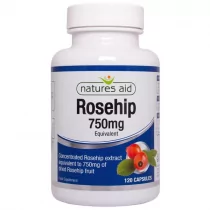 Natures AID Aid Rosehip 750 mg 120 kap dzika róża ND125740 - Suplementy naturalne - miniaturka - grafika 1
