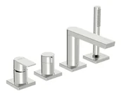 Baterie wannowe i prysznicowe - Hansa Stela - 4-otworowa bateria na brzegu wanny, chrom 57302473 - miniaturka - grafika 1