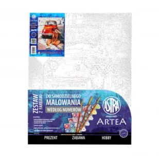 Astra Malowanie po numerach 40x50cm - Wakacje - Malowanie po numerach - miniaturka - grafika 1