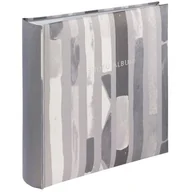 Albumy fotograficzne - Hama Album Stripes 10x15/200 Szary - miniaturka - grafika 1