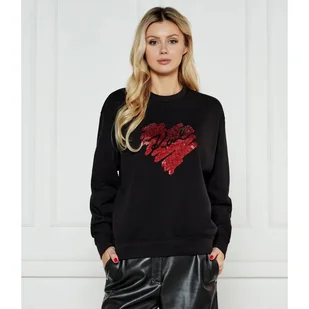 Karl Lagerfeld Bluza Oversize fit - Bluzy damskie - miniaturka - grafika 1