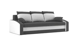 Kanapa Hewlet Rozkładana Sofa z Funkcją Spania, Szaro-biały - Sofy i kanapy - miniaturka - grafika 1