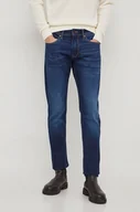 Spodnie męskie - Pepe Jeans jeansy męskie kolor granatowy - miniaturka - grafika 1