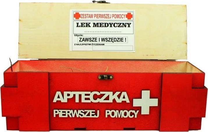 Anapol Skrzynka pudełko na alkohol Apteczka Mix Wzorów