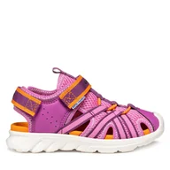 Buty dla dziewczynek - Sandały Geox J Airadyum Gi J55MTB 1454 C8345 S Różowy - miniaturka - grafika 1