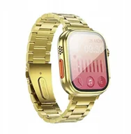 Smartwatch - Smartwatch Hoco 1,96" TFT z funkcją rozmowy Y12 Ultra titanium złoty [EOL] - miniaturka - grafika 1