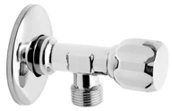 Zawory i kraniki - Novaservis Zawory narożne - Zawór narożny trzpieniowy 3/8", chrom CF3002/10 - miniaturka - grafika 1