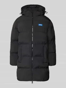 Płaszcz pikowany o kroju relaxed fit z naszywką z logo model ‘BODI’ - Kurtki męskie - miniaturka - grafika 1