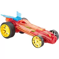 Tory, garaże, parkingi - Mattel Hot Wheels Autonakręciak i wyścigówki, czerwony DPB63/DPB65 - miniaturka - grafika 1