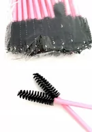 Sztuczne rzęsy i akcesoria - Project Lashes, Szczoteczka Spiralka Do Rzęs, 50 Sztuk Różne Kolory - miniaturka - grafika 1