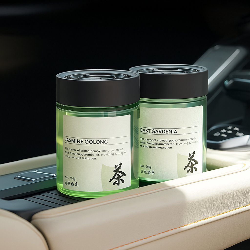 Samochodowy Odświeżacz Powietrza w Żelu – Zielona Herbata
