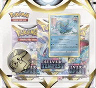 Czasopisma - Karty Pokemon TCG: 12.0 Sword and Shield Silver Tempest Three Booster Blister - miniaturka - grafika 1