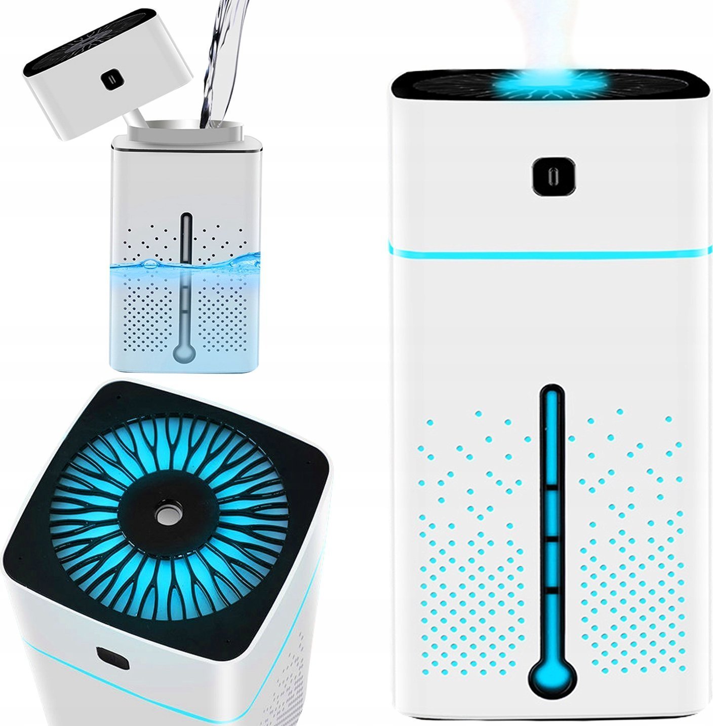 NAWILŻACZ POWIETRZA WATER CUBE KS-600