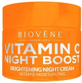 Kremy do twarzy - Krem do twarzy Biovene Vitamin C Night Boost Brightening Night Cream Intense Moisturizing 50 ml (8436575095011) - miniaturka - grafika 1