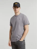 Koszulki męskie - G-Star Raw T-Shirt Nifous D24449-336 Szary Regular Fit - miniaturka - grafika 1