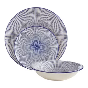 12-częściowy zestaw talerzy Premier Housewares Maya - Serwisy obiadowe - miniaturka - grafika 1