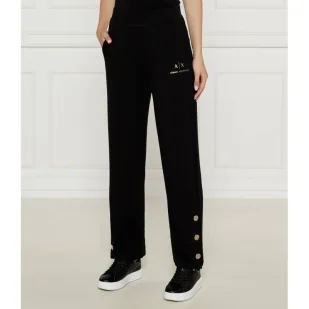 Armani Exchange Spodnie dresowe Regular Fit - Dresy damskie - miniaturka - grafika 1