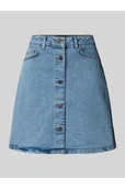 Spódnice - Spódnica jeansowa z 5 kieszeniami model RONNIE - Noisy May - miniaturka - grafika 1