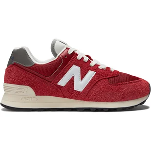 Buty męskie New Balance U574HR2  czerwone - Buty sportowe męskie - miniaturka - grafika 2