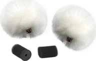 Akcesoria fotograficzne - Rycote Rycote White Lavalier Windjammer - pair - miniaturka - grafika 1