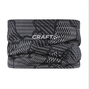 Komin CRAFT CORE ESSENCE LUMEN NECKTUBE 1913728-999000 – Czarny - Czapki i chusty sportowe damskie - miniaturka - grafika 1