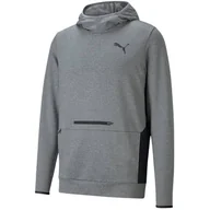 Bluzy męskie - Bluza Męska Puma Rtg Hoodie Medium Szara 585831 03-Xl - miniaturka - grafika 1