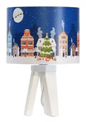 Lampy stojące - Lampka nocna ze świątecznym abażurem - S288 Z1-P98 - miniaturka - grafika 1