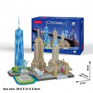 Puzzle 3D City Line New York - Puzzle - miniaturka - grafika 1
