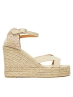 Espadryle damskie - Castañer Espadryle Bruna/8ED/001025761 Beżowy - miniaturka - grafika 1